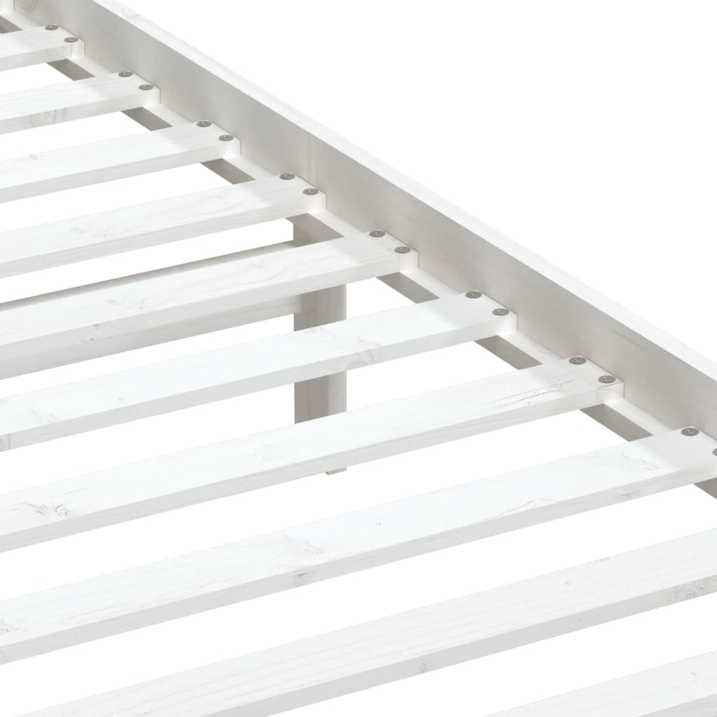 Giroletto Bianco in Legno Massello di Pino 100x200 cm