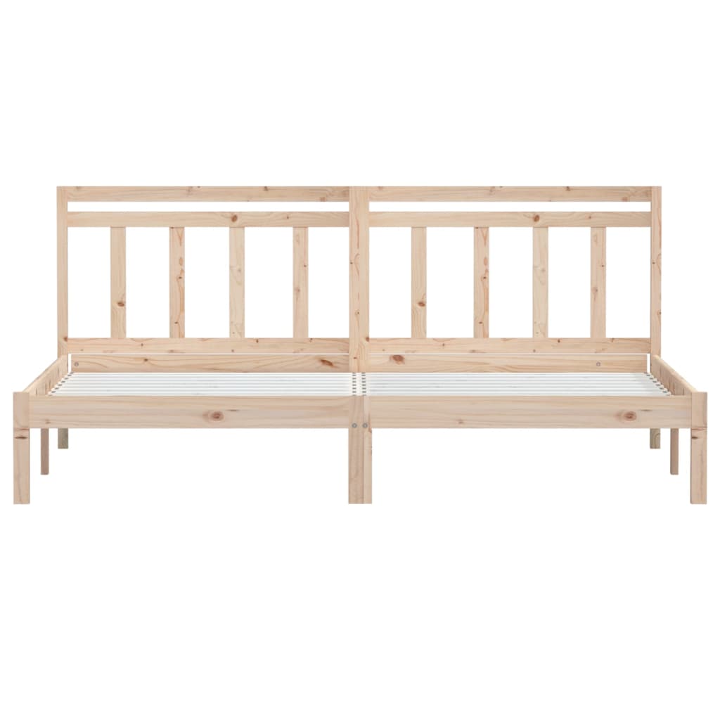 Giroletto in Legno Massello di Pino 160x200 cm | homemem39