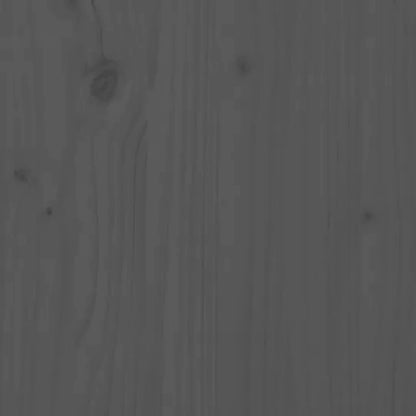 Giroletto Grigio in Legno Massello di Pino 200x200 cm | homemem39