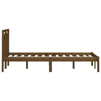 Giroletto Ambra senza Materasso in Legno di Pino 200x200 cm | homemem39