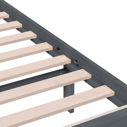 Giroletto Grigio in Legno Massello di Pino 200x200 cm | homemem39