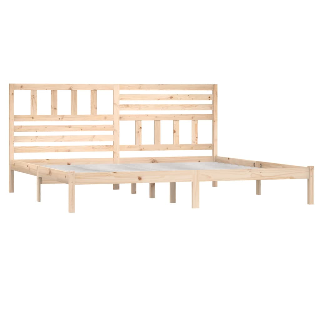 Giroletto senza Materasso 180x200 cm in Legno Massello di Pino | homemem39