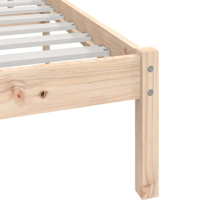 Giroletto senza Materasso 180x200 cm in Legno Massello di Pino | homemem39