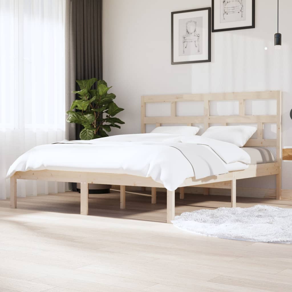 Giroletto in Legno Massello di Pino 160x200 cm | homemem39
