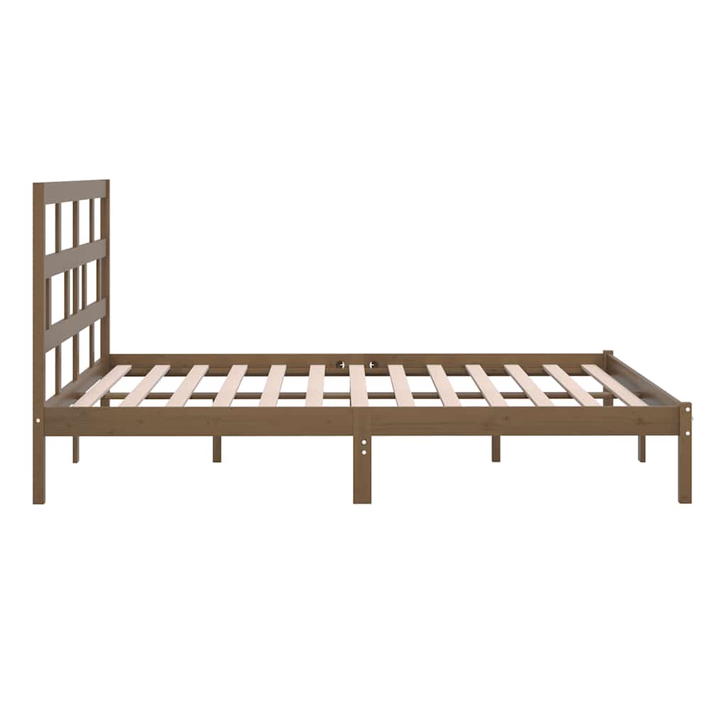 Giroletto Ambra senza Materasso in Legno di Pino 200x200 cm | homemem39