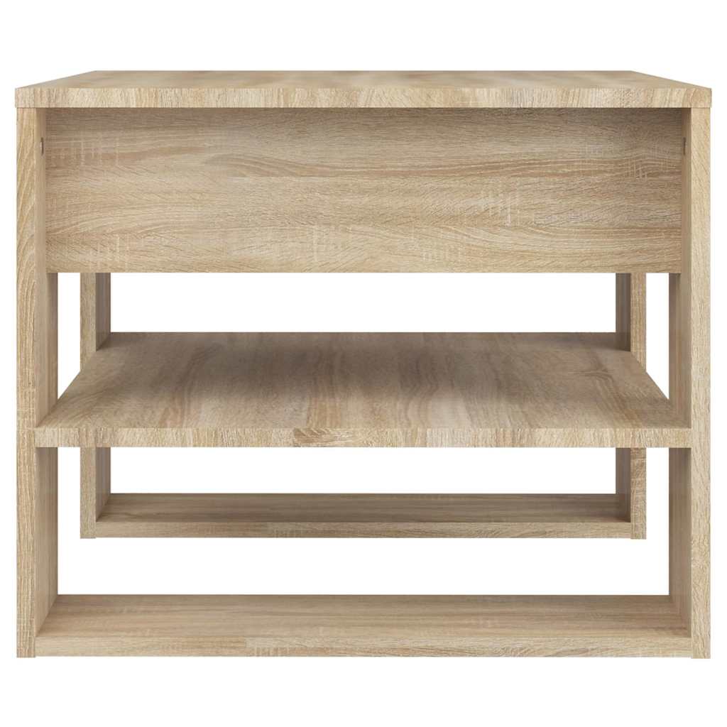 Tavolino Salotto Rovere Sonoma 55,5x55x45 cm Legno Multistrato