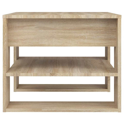 Tavolino Salotto Rovere Sonoma 55,5x55x45 cm Legno Multistrato