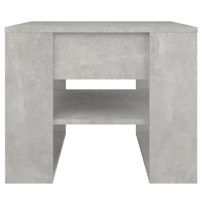 Tavolino Salotto Grigio Cemento 55,5x55x45 cm Legno Multistrato | homemem39