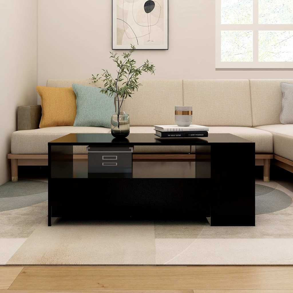 Tavolino Salotto 102x55x42 cm Legno Compensato