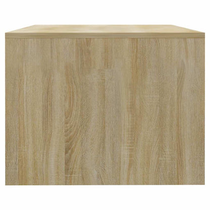 Tavolino da Salotto Rovere Sonoma 102x55x42cm Legno Compensato