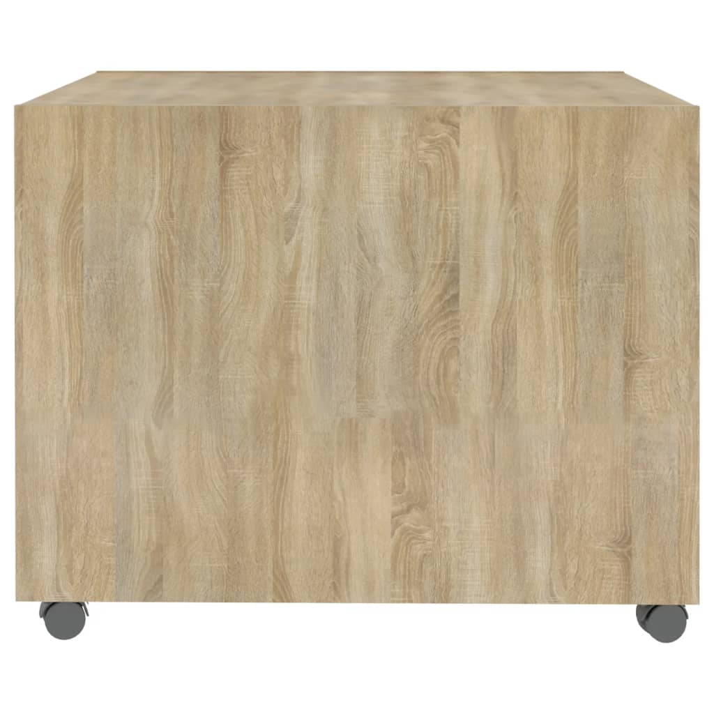 Tavolino da Salotto Rovere Sonoma 55x55x40 cm Legno Multistrato | homemem39