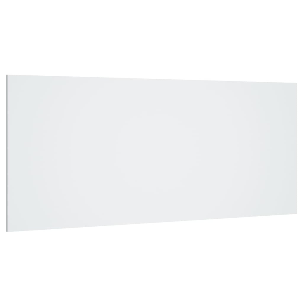 Testiera per Letto Bianca 200x1,5x80 cm in Legno Multistrato - homemem39