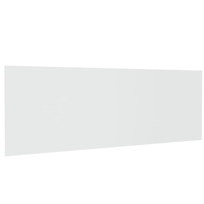 Testiera per Letto Bianca 240x1,5x80 cm in Legno Ingegnerizzato - homemem39