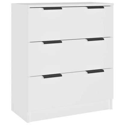 White Sideboard 60x30x70 cm in Multilayer Wood