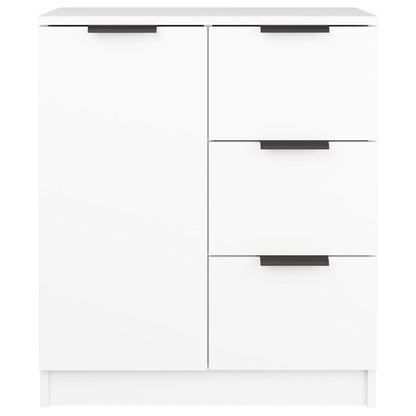 Credenza Bianca 60x30x70 cm in Legno Multistrato - homemem39