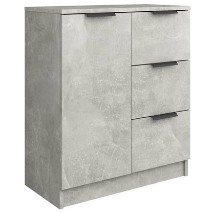 Credenza Grigio Cemento 60x30x70 cm in Legno Multistrato - homemem39