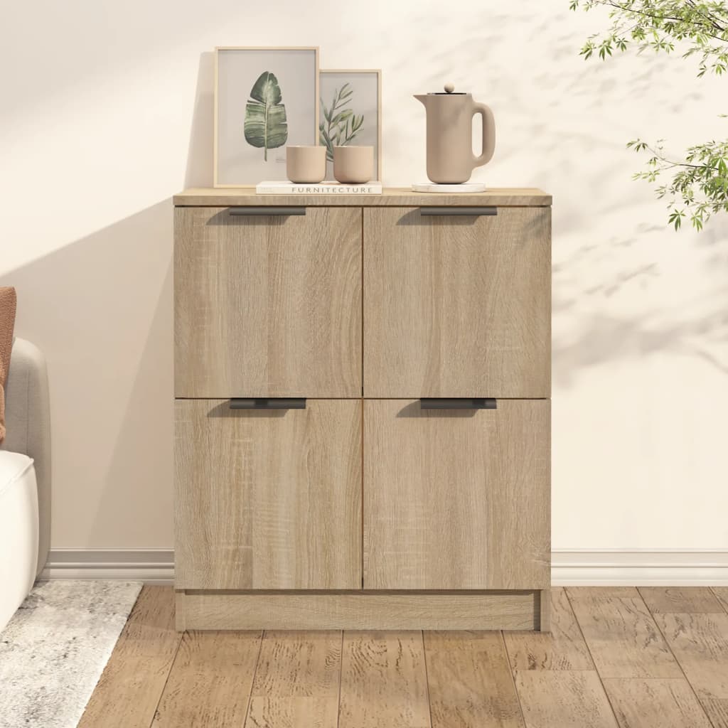 Sideboard aus Sonoma-Eiche, 60 x 30 x 70 cm, aus Mehrschichtholz