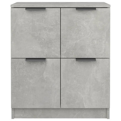 Credenza Grigio Cemento 60x30x70 cm in Legno Multistrato - homemem39