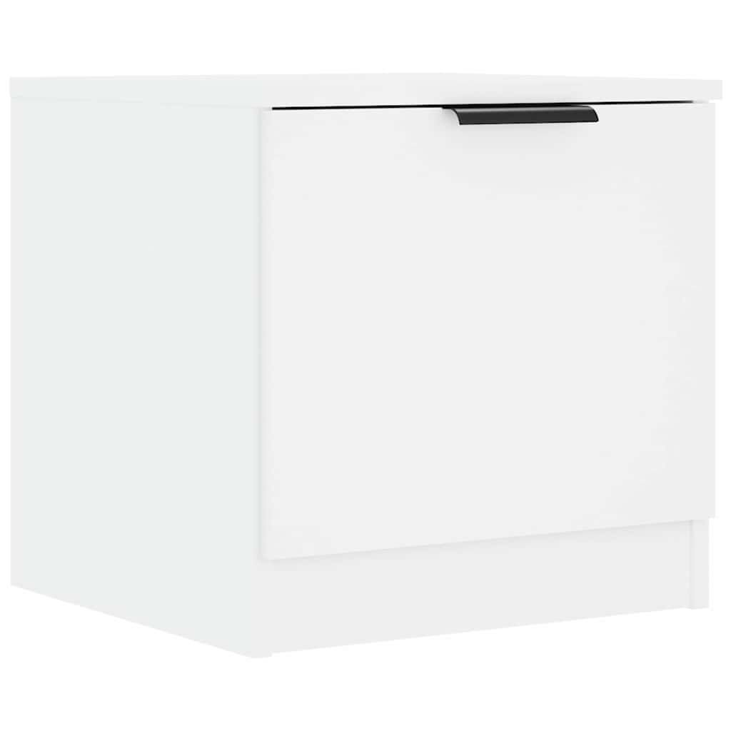 Comodino Bianco 40x39x40 cm | homemem39