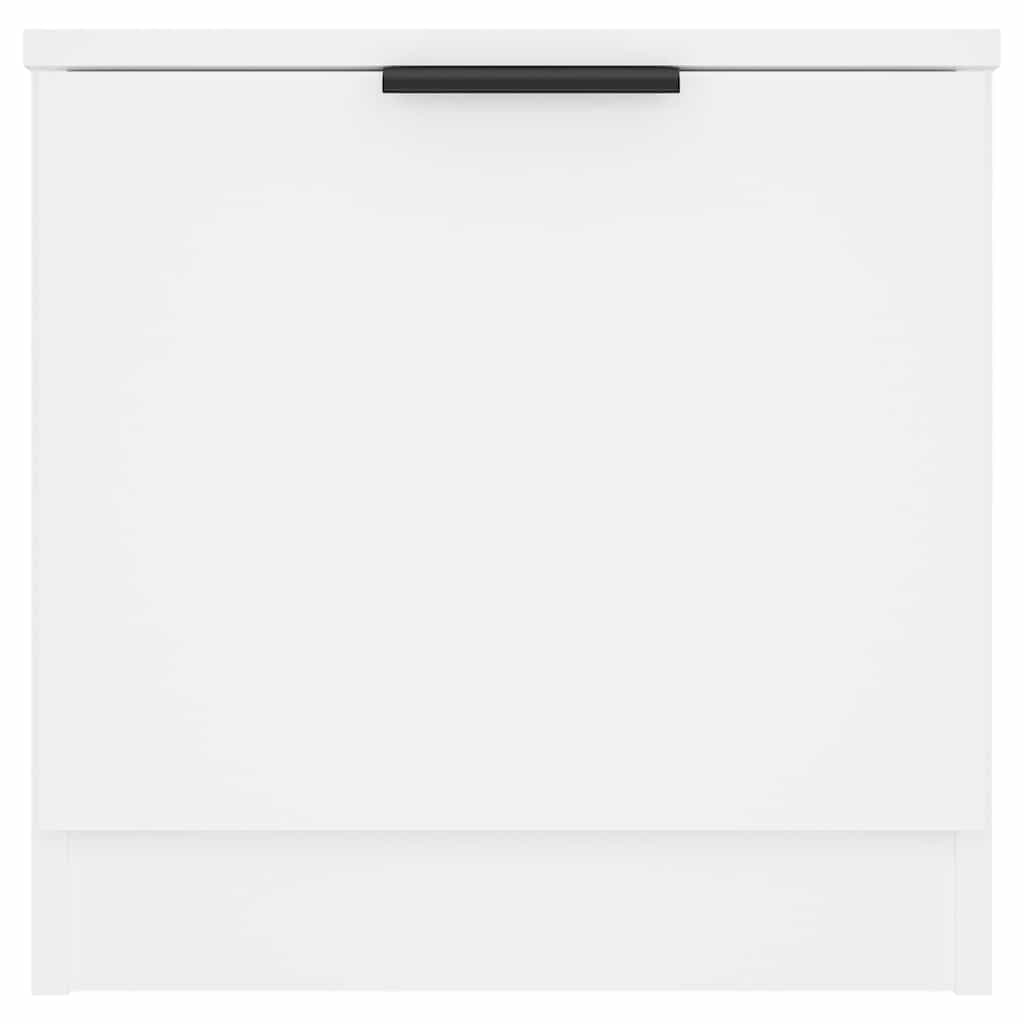 Comodino Bianco 40x39x40 cm | homemem39