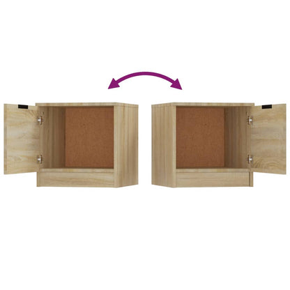 Comodini 2 pz Rovere Sonoma 40x39x40 cm - homemem39