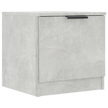 Comodino Grigio Cemento 40x39x40 cm - homemem39
