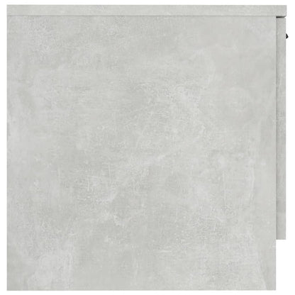 Comodino Grigio Cemento 40x39x40 cm - homemem39