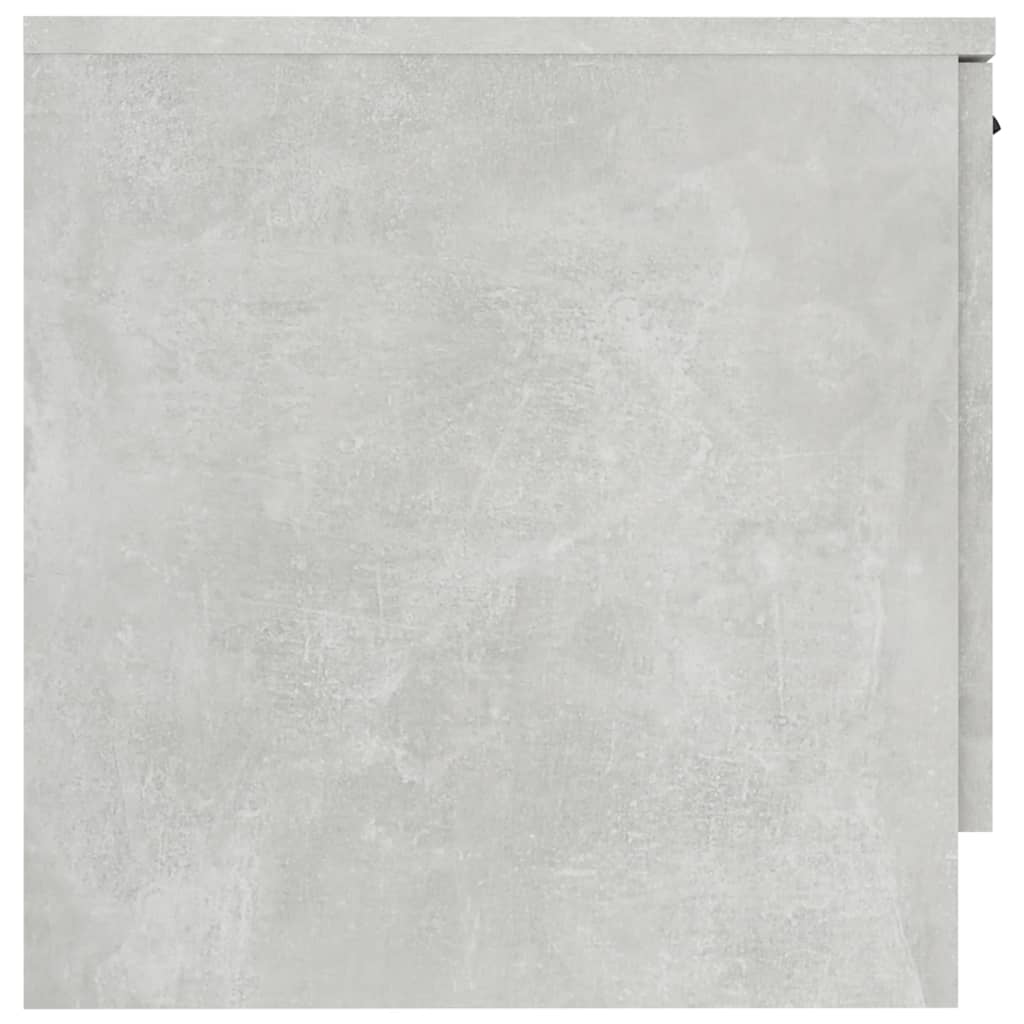 Comodini 2 pz Grigio Cemento 40x39x40 cm - homemem39