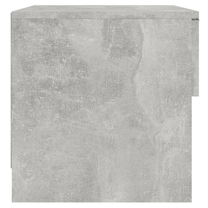 Comodini 2pz Grigio Cemento in Legno Multistrato - homemem39