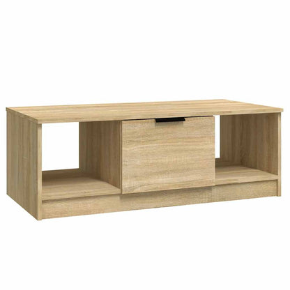 Tavolino da Salotto Rovere Sonoma 102x50x36cm Legno Multistrato | homemem39