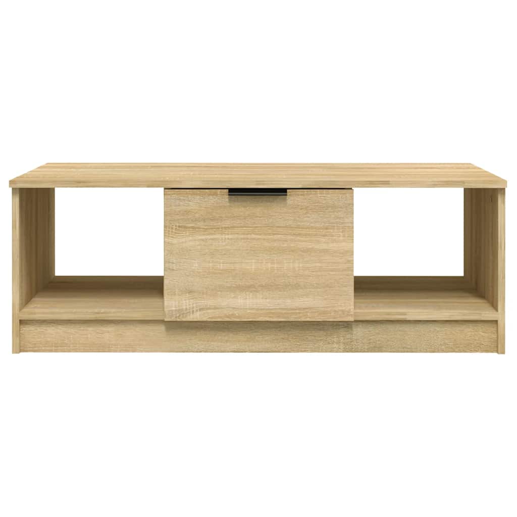 Tavolino da Salotto Rovere Sonoma 102x50x36cm Legno Multistrato | homemem39