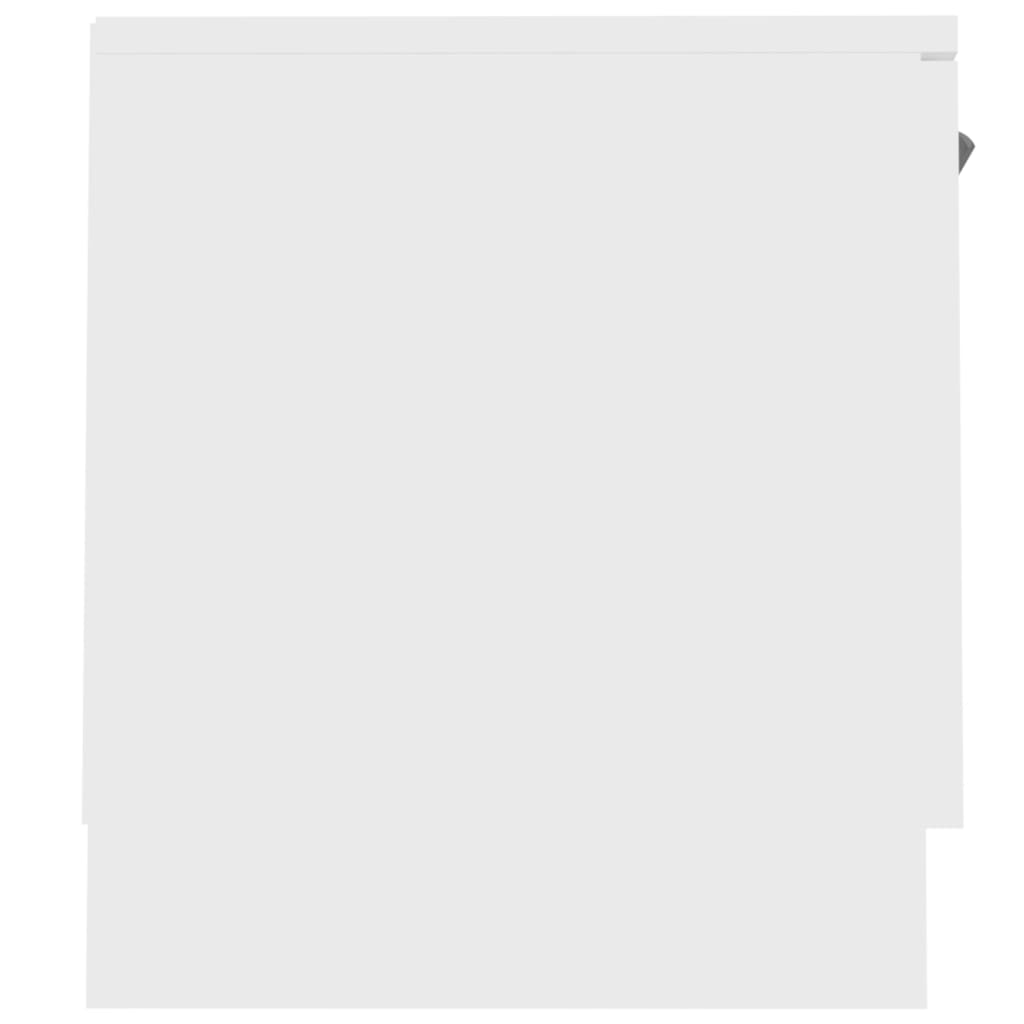 Mobile Porta TV Bianco 140x35x40 cm in Legno Multistrato - homemem39