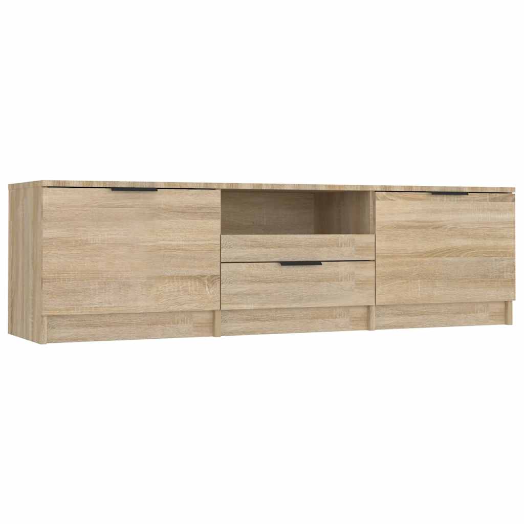 Mobile TV Rovere Sonoma 140x35x40 cm Legno ingegnerizzato