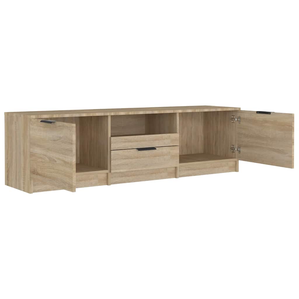 Mobile TV Rovere Sonoma 140x35x40 cm Legno ingegnerizzato
