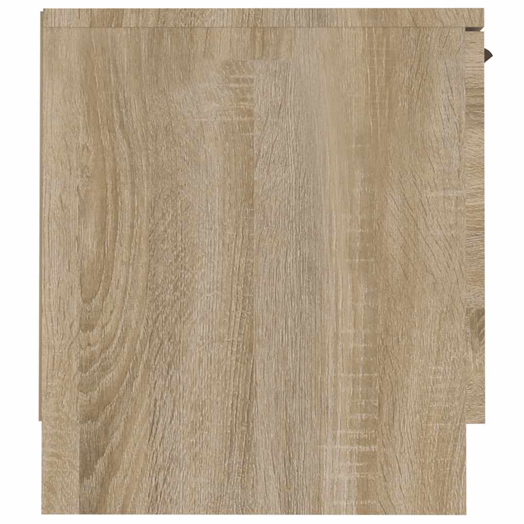 Mobile TV Rovere Sonoma 140x35x40 cm Legno ingegnerizzato
