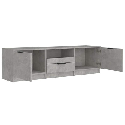 Mobile per TV Grigio Cemento 140x35x40cm Legno Multistrato