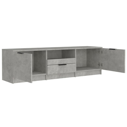 Mobile per TV Grigio Cemento 140x35x40cm Legno Multistrato