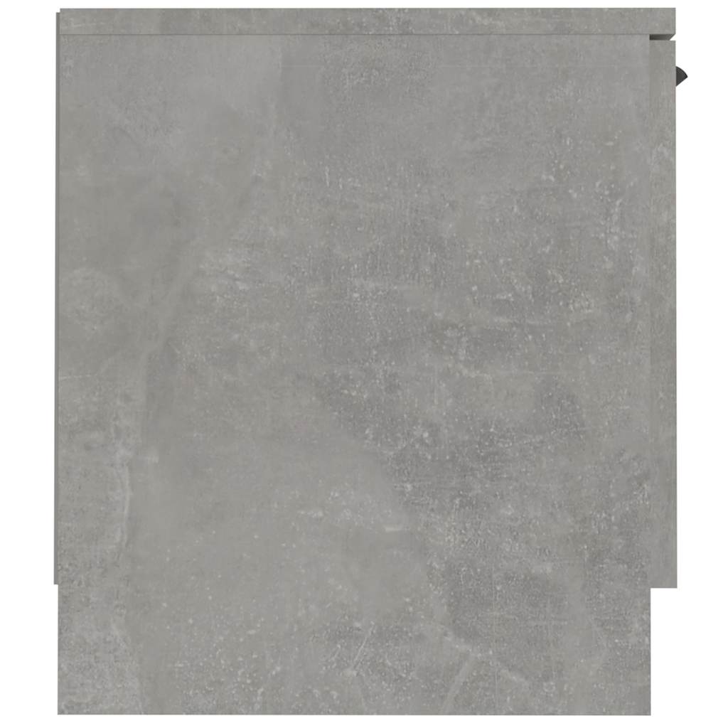 Mobile per TV Grigio Cemento 140x35x40cm Legno Multistrato