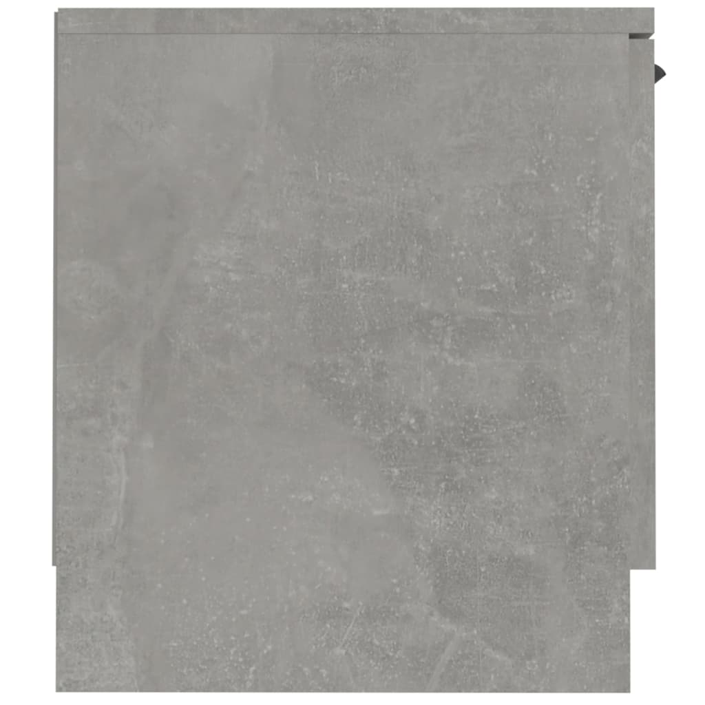 Mobile per TV Grigio Cemento 140x35x40cm Legno Multistrato