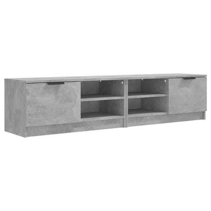 Mobili TV 2 pz Grigio Cemento 80x35x36,5cm in Legno Multistrato - homemem39
