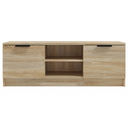 Mobile Porta TV Rovere Sonoma 102x35x36,5 cm Legno Multistrato | homemem39