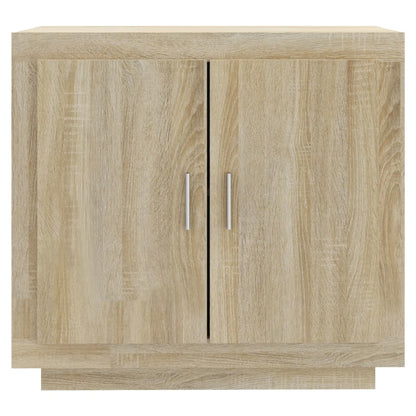Credenza Rovere Sonoma 80x40x75 cm in Legno Compensato - homemem39