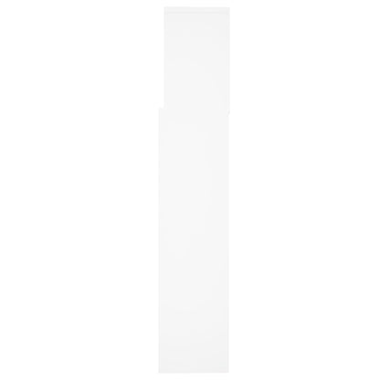 Testiera con Contenitore Bianco 160x19x103,5 cm