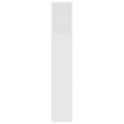 Testiera con Contenitore Bianco 200x18,5x104,5 cm