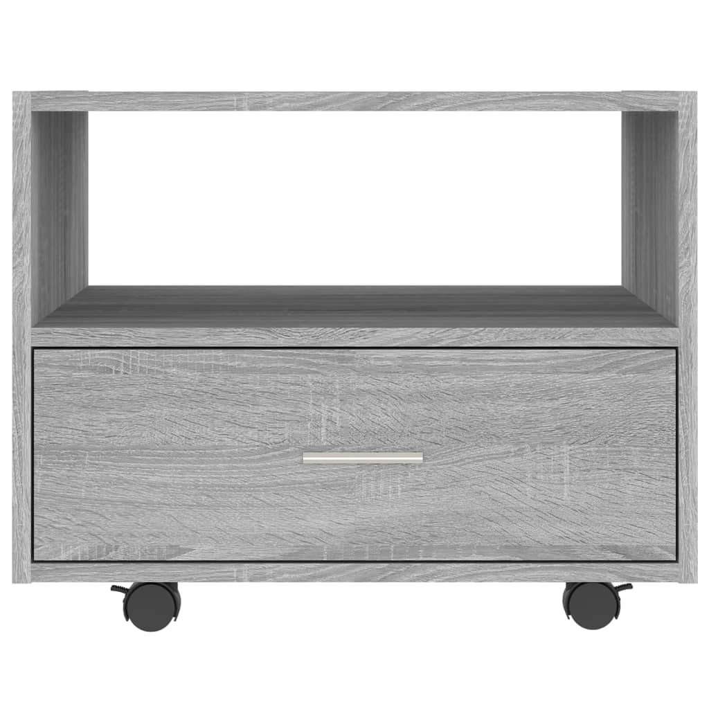 Tavolino da Salotto Grigio Sonoma 55x55x40 cm Legno Multistrato | homemem39