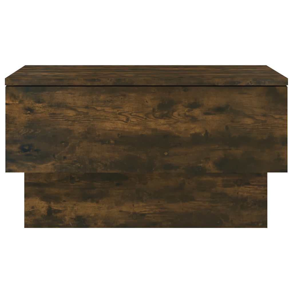 Comodini a Muro 2 pz Rovere Fumo