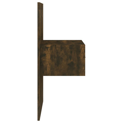 Comodini a Muro 2 pz Rovere Fumo - homemem39