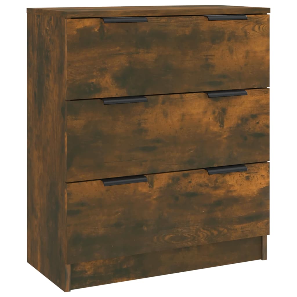 Credenza Rovere Fumo 60x30x70 cm in Legno tecnico