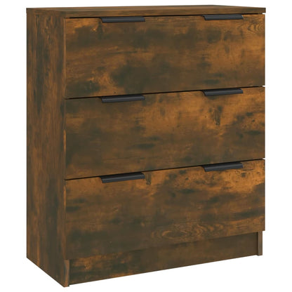 Credenza Rovere Fumo 60x30x70 cm in Legno tecnico