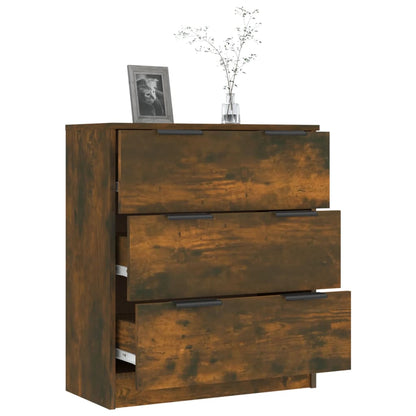 Credenza Rovere Fumo 60x30x70 cm in Legno tecnico